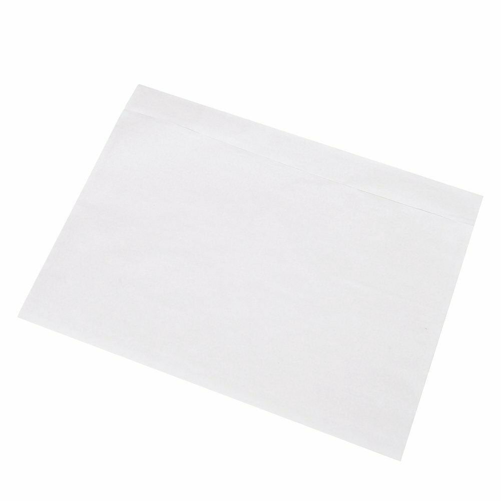 SJPACK 7.5" x 5.5" Clear Adhesive Top Loading Packing List, Shipping Labels Envelopes Pouches - 500 Packs