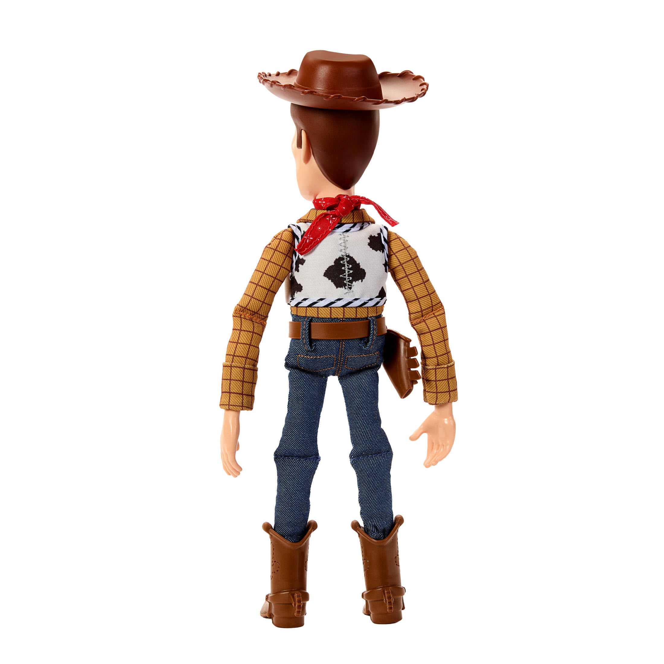 Disney and Pixar Toy Story 5 Poncho Woody Ragdoll 12-inch Figure
