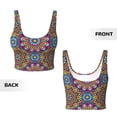 thumbnail image 6 of Uemuo Mandala Pattern Women's Sports Bra - High Impact Support, Breathable, and Comfortable Athletic Bra for Running, Yoga, and Workouts, 6 of 9