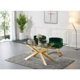 thumbnail image 5 of Gianna Green Velvet Dining Chair-Color:Green Velve, 5 of 5