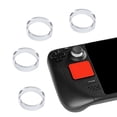 thumbnail image 4 of 4 Pcs Silicone Joystick Cover Protector for Steam Deck / Ps5 / Ps4 Game Rocker Protection Ring, 4 of 8