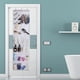 thumbnail image 1 of Over The Door Shoe Rack For Door With 16 Large Mesh Pockets Fitted Hanging Shoe Organizer Sturdy Closet Door Shoe Storage Feature: Material:Non-woven fabric,Plastic Color:White Product, 1 of 8