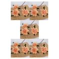 thumbnail image 1 of Bearachild 6 unids/set ramo de flores artificiales elegante para decoración de boda flores de seda artificiales de bajo mantenimiento camafeo Type2 NO2, 1 of 6