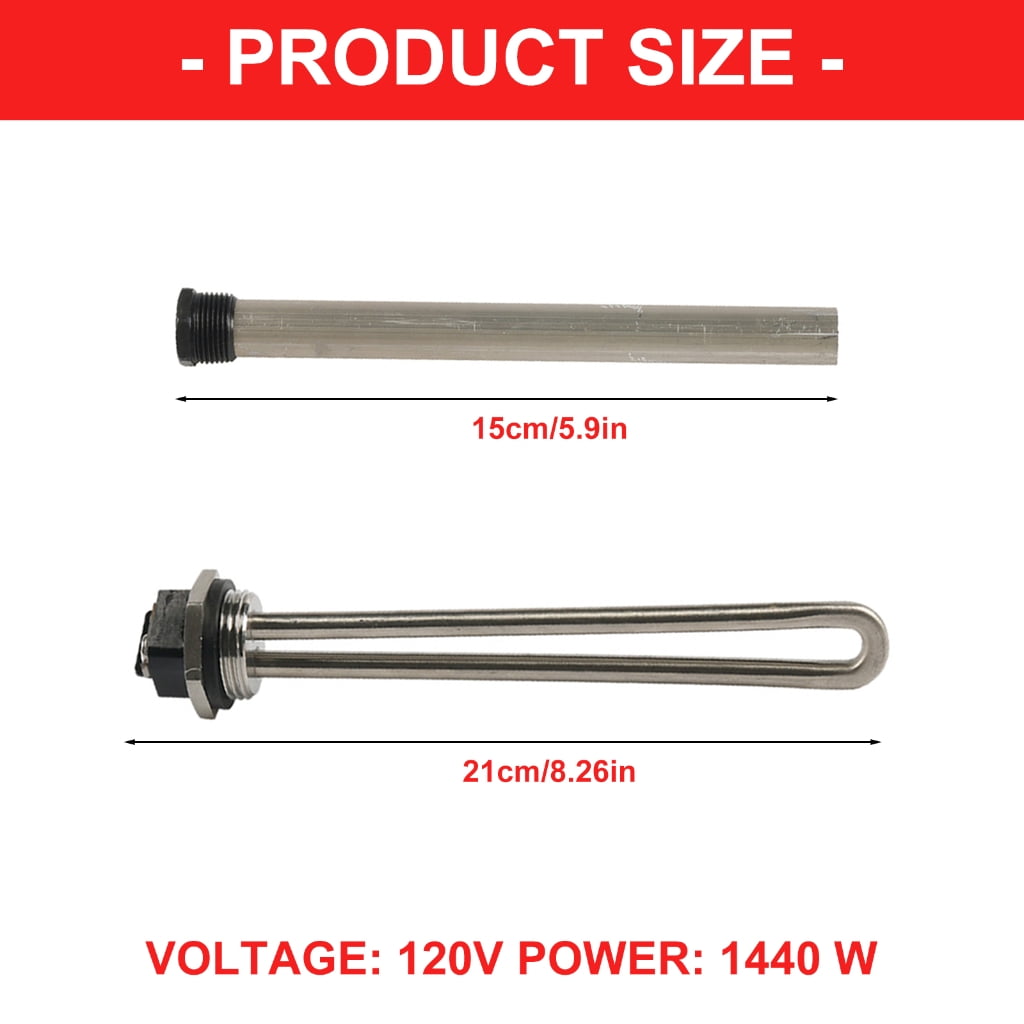 Sinyiin Campers Water Heater Replacement Kit Includes Heating Element 520900 520789