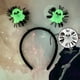 thumbnail image 1 of Decoraciones de Halloween, adornos de Halloween, disfraces de Halloween, diademas luminosas, accesorios para el cabello, decoraciones para fiestas de festivales de fantasmas, diadema de murciélagos es, 1 of 6