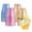 Multicolor, variant on 100 Pack 9 oz Blue Plastic Cups, Disposable Cups Tumblers, Elegant Blue Glitter Party Glasses for Wedding, Thanksgiving Day, Christmas Halloween