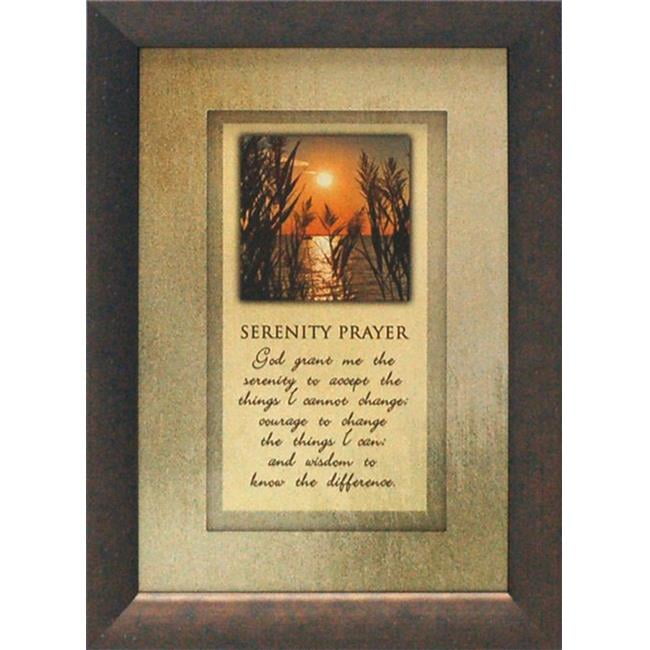 Artistic Reflections AR710 10 x 14 in. Serenity Prayer Framed ...