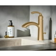 thumbnail image 4 of Moen 6170 Glyde 1.2 GPM Single Hole Bathroom Faucet - Bronze, 4 of 5