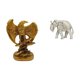 thumbnail image 1 of Escultura,Estatua de resina,figura decorativa para el hogar.,Esculturas de animales coleccionables,Figura de elefante,Escultura rústica de elefante de madera tallada a mano, 1 of 8
