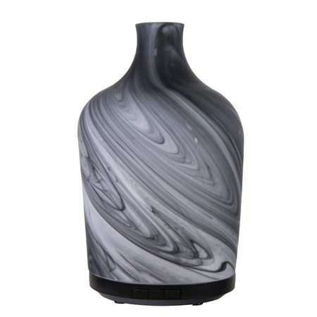 Better Homes & Gardens 250 mL Cool Mist Ultrasonic Aroma Diffuser, Smoked Swirl