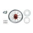 thumbnail image 7 of Tusk Impact Complete Rear Wheel Package 18 X 2.15 Silver Rim/Silver Spoke/Orange Hub for Ktm 144 Sx 2007-2008, 7 of 7