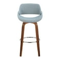 thumbnail image 5 of LumiSource Fabrico 30" Fixed-Height Barstool - Set of 2, 5 of 9
