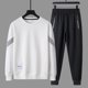 thumbnail image 3 of Camiseta masculina, ropa con alfabeto, estampado S, ropa deportiva, trajes deportivos, oferta, conjuntos de pantalones superiores vintage, chándal holgado elástico, 3 of 5