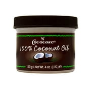 Cococare 100% Pure Coconut Oil - All Natural Coconut Oil for Skin and Hair, 4 OZ