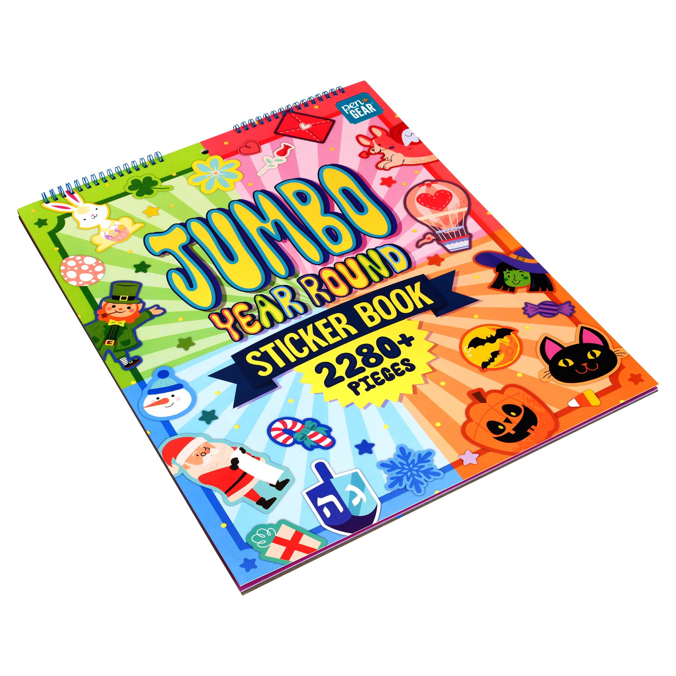 Eureka Jumbo Motivational Sticker Book Assorted Sizes 480 Stickers Per Book  Pack of 3, 1 - Fry's Food Stores