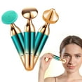 thumbnail image 1 of Aursykel Vibrating Portable Facial Cleansing Instrument with Lifting and Tightening Functions Intelligent Sensor Beauty Device Includes Brush and Massage Head Compact for All Types Skin, 1 of 9
