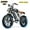 X70 GRAY, variant on JANSNO X60 1500W Fat Tire Electric Bike for Adults,48V 23Ah Battery,20" x 4.0" Off-Road Electric Dirt Bike,30MPH 7-Speed UL2849