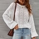 thumbnail image 5 of Pntutb Mujer Tallas grandes Casual Cuello redondo Suelto Impreso Manga larga tops Suéter Mujer Blusa Pntutb Pntutb-1486, 5 of 8