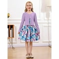 thumbnail image 2 of Aideaone Girls Casual Adjustable Strap Sleveless Dress Cardigan Set Size 5-12Y, 2 of 7