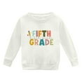 thumbnail image 4 of Chenglor Back To School Hoodie for Girls Girls Sweatshirt Back To School Hoodie 7 Year Old Girl Clothes Children's Fashion Clothes (13-14 Years White), 4 of 4