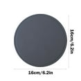 thumbnail image 2 of HengDidi Thickened Silicone Round Double Sided Placemat for Table Heat Insulation Drains Mat Food Grade Kitchen Tableware Protector Easy Clean Countertop, 2 of 5
