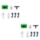 thumbnail image 4 of Bomba de riego automática Advancent Dispositivo de flor de planta de riego por goteo Controlador de sincronización inteligente, 4 of 6