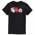 thumbnail image 1 of Disney'S Mickey Mouse Peace Love T-Shirt All size S-3XL, 1 of 4