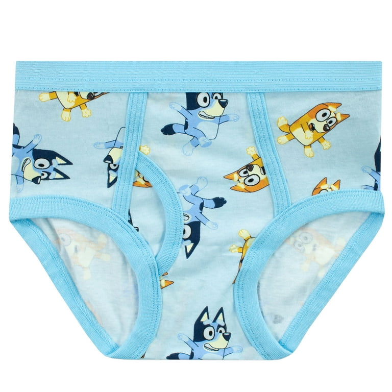 Bluey Boys Underwear Multicolor Sizes 2T-8 