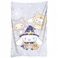 thumbnail image 1 of Manta de franela con estampado digital Cinnamoroll Wizard, 1 of 4