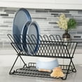 thumbnail image 5 of Better Houseware 1489/E Folding Dish Rack (Black), 5 of 6