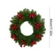 thumbnail image 3 of Christmas Wreath Simulated Wreath Door Window Wall Decoration Wreath. Indoor And Outdoor Christmas Decorations, 3 of 6