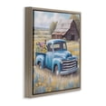 thumbnail image 2 of Stupell Industries Rustic Lodge Flower Truck in Antique Blue Brown Floating Frame Canvas Art, 25 x 25, by Kim Allen, 2 of 8
