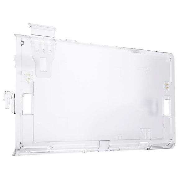 eXtremeRate Replacement DIY Rear Back Plate for Nintendo Switch 2 Handheld Console, Custom Housing Cover Shell Case for Switch 2 - Clear