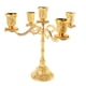 thumbnail image 3 of Candelabros de cristal chapado / Candelabros de 5 velas, para bodas, fiestas y cenas. 5 brazos-22.5cm, 3 of 9