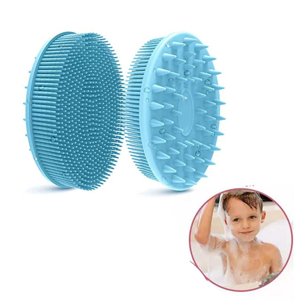 Zacharyer Baby Bath Brush, Silicone Body Scrubber Shower Massage Brush