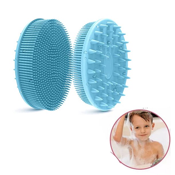 Zacharyer Baby Bath Brush, Silicone Body Scrubber Shower Massage Brush