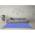thumbnail image 3 of Ahgly Company Indoor Rectangle Oriental Blue Industrial Area Rugs, 6' x 9', 3 of 4