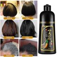 thumbnail image 2 of 500ml Permanent Black Hair Shampoo Organic Natural Fast Hair Dy One Size, 2 of 5