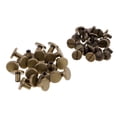 thumbnail image 2 of Tornillos de rosca Baoblaze 20 Juegos de Cabeza Redonda Accesorios para Manualidades de Cuero Bronce, 2 of 8