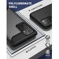 thumbnail image 5 of Clayco Xenon Series Case for Samsung Galaxy S22 Ultra 5G, [Built-in Screen Protector] Full-Body Rugged Cover Compatible with Fingerprint Reader, 6.9 inch 2022 Release (Black), 5 of 9