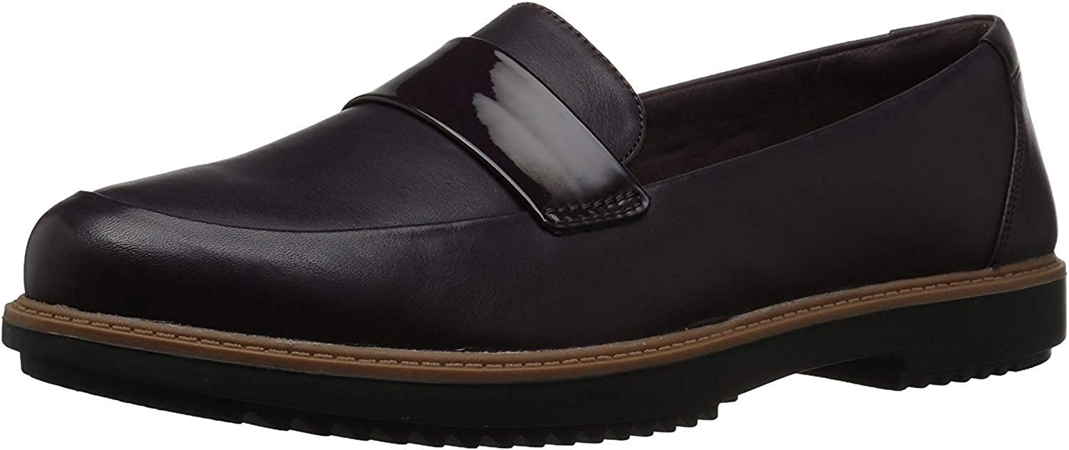 raisie arlie leather loafers