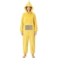 thumbnail image 3 of Guvpev Funny Cartoon Onesie Pajamas for Adult, Warm Fleece Halloween Cosplay Jumpsuit, Unisex Silly One-Piece Sleepwear Costume, Soft Plush Hooded Loungewear for Cosplay Party & Fancy Dress, 3 of 13
