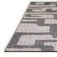 thumbnail image 2 of Addison Rugs Indoor/ Outdoor Addison Yuma Modern Cobblestone Washable Area Rug 2'3" x 7'6" - Gray, 2 of 5