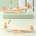 thumbnail image 4 of Wooden Rainbow Balancing Game For Kids Stacking Blocks With Dinosaur Shapes Fine Motor Skills Educational Toy Stress Relief Activity, 4 of 8