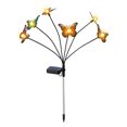 thumbnail image 3 of Solar Landscape Lighting Durable Butterfly Lawn Walkway Lighting for Home Garden, 3 of 9