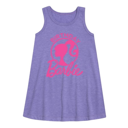 

Barbie - Birthday - Toddler and Youth Girls A-line Dress