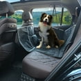 thumbnail image 3 of PaiPaitek Dog Car Seat Cover for Back Seat, Waterproof Nonslip Heavy Duty Pet Hammock with Mesh Window and Side Flaps, Backseat Protector for Car SUV Truck, 3 of 9