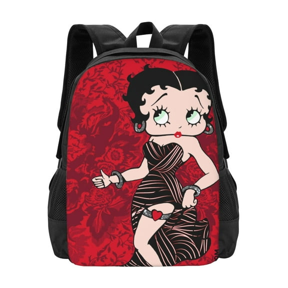 Betty Boop Backpack Travel Daypack Laptop Backpack For Men Women Hiking Travel
