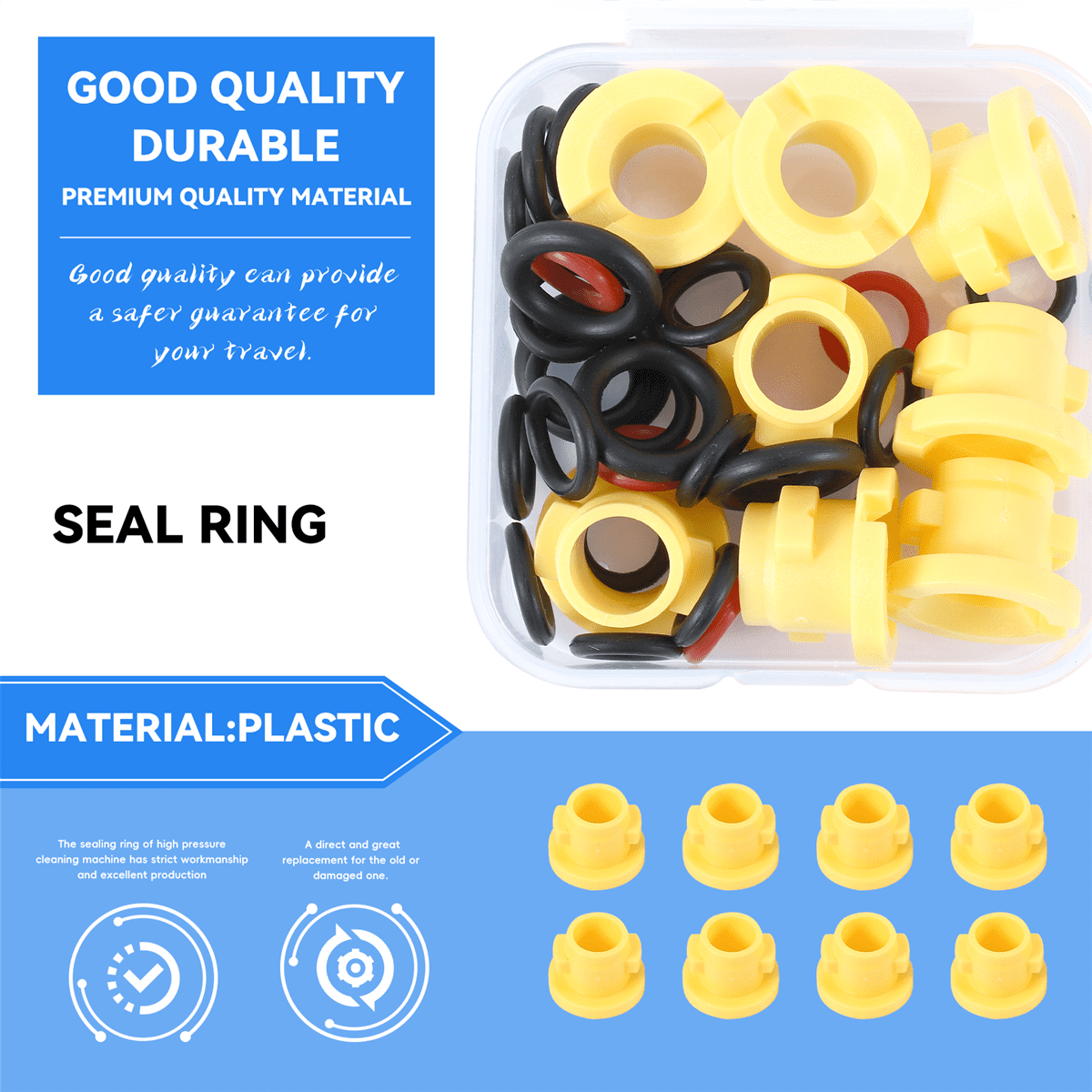 Kit O-Ring Originale Karcher 2.640-729.0 &ndash; Per Idropulitrici K2, K3, K4, K5, K6, K7