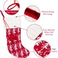 thumbnail image 3 of Calcetines navideños de Punto con , tamaño Grande, para decoración navideña y decoración de día Festivo en Familia, 3 of 5